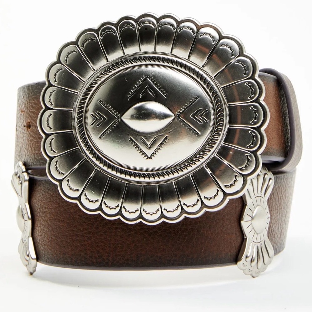 Idyllwind Brown and Silver Western Belt